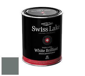 Swiss Lake White Brilliant глубокоматовая краска цвет NCS S 6005-B80G