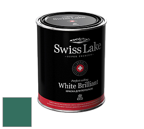Swiss Lake White Brilliant глубокоматовая краска цвет SL-2370 Fir tree