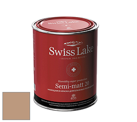 Swiss Lake Semi-matt 20 полуматовая моющаяся краска цвет NC10-0013 Cognac
