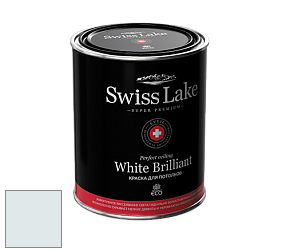 Swiss Lake White Brilliant глубокоматовая краска цвет SL-2990 Light blue shine