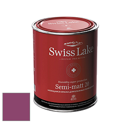 Swiss Lake Semi-matt 20 полуматовая моющаяся краска цвет SL-1393 Ripe plum