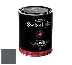 Swiss Lake White Brilliant глубокоматовая краска цвет NC43-1014 Night river water