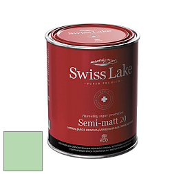 Swiss Lake Semi-matt 20 полуматовая моющаяся краска цвет RAL 6019