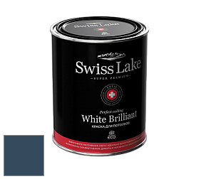 Swiss Lake White Brilliant глубокоматовая краска цвет SL-2090 Shimmering sea