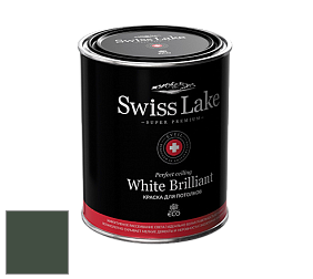 Swiss Lake White Brilliant глубокоматовая краска цвет SL-2700 Juniper tree