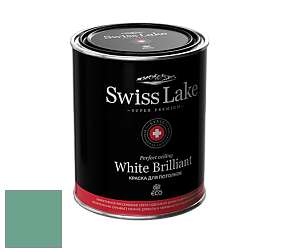 Swiss Lake White Brilliant глубокоматовая краска цвет NCS S 3030-B90G 