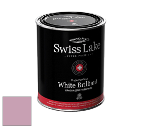Swiss Lake White Brilliant глубокоматовая краска цвет SL-1736 Suple pink