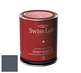 Swiss Lake Semi-matt 20 полуматовая моющаяся краска цвет NC28-0565 Midnight