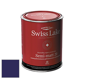 Swiss Lake Semi-matt 20 полуматовая моющаяся краска цвет RAL 5022 