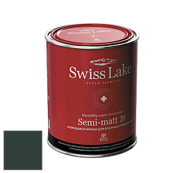 Swiss Lake Semi-matt 20 полуматовая моющаяся краска цвет RAL 6012