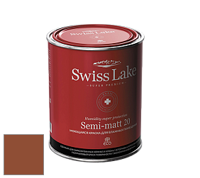 Swiss Lake Semi-matt 20 полуматовая моющаяся краска цвет RAL 8004
