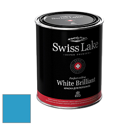 Swiss Lake White Brilliant глубокоматовая краска цвет SL-2155 Denim
