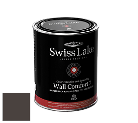Swiss Lake Wall Comfort 7 матовая краска цвет SL-2998 Black tea