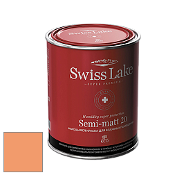 Swiss Lake Semi-matt 20 полуматовая моющаяся краска цвет SL-1182 Coral reef