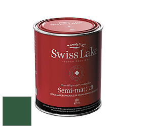 Swiss Lake Semi-matt 20 полуматовая моющаяся краска цвет NCS S 5540-G10Y
