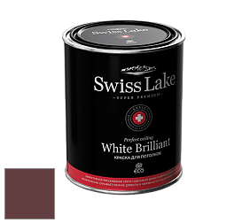 Swiss Lake White Brilliant глубокоматовая краска цвет SL-1405 Tyrian purple
