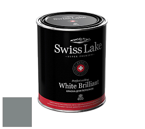 Swiss Lake White Brilliant глубокоматовая краска цвет NCS S 5005-B50G 