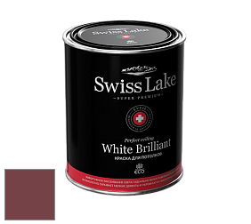 Swiss Lake White Brilliant глубокоматовая краска цвет NC33-0710 Red vines