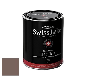 Swiss Lake Tactile 3 глубокоматовая краска цвет NC10-0018 Dark chocolate