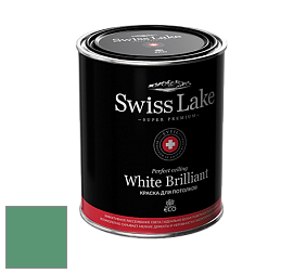 Swiss Lake White Brilliant глубокоматовая краска цвет SL-2364 Bamboo forest