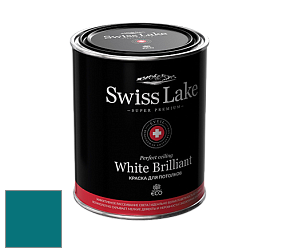 Swiss Lake White Brilliant глубокоматовая краска цвет RAL 5021 