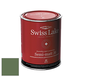 Swiss Lake Semi-matt 20 полуматовая моющаяся краска цвет SL-2711 Lonesome vale