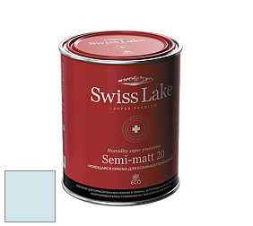 Swiss Lake Semi-matt 20 полуматовая моющаяся краска цвет SL-2255 Blue bolero