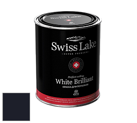 Swiss Lake White Brilliant глубокоматовая краска цвет RAL 5004 