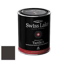 Swiss Lake Tactile 3 глубокоматовая краска цвет RAL 8019