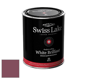 Swiss Lake White Brilliant глубокоматовая краска цвет NC33-0717 Raspberry wine