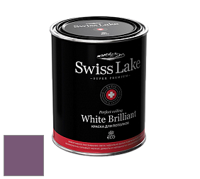 Swiss Lake White Brilliant глубокоматовая краска цвет SL-1849 Purple