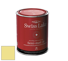Swiss Lake Semi-matt 20 полуматовая моющаяся краска цвет SL-0975 Fresh lemonade