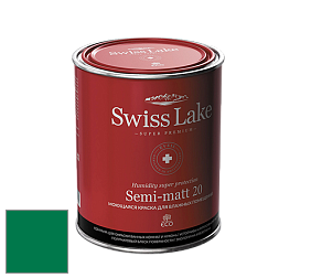 Swiss Lake Semi-matt 20 полуматовая моющаяся краска цвет NCS S 3560-G 