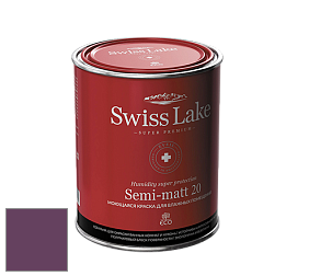 Swiss Lake Semi-matt 20 полуматовая моющаяся краска цвет NCS S 5040-R40B