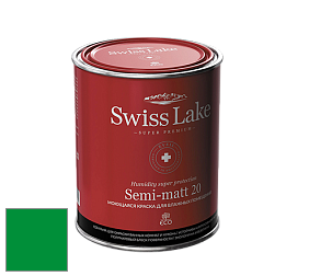Swiss Lake Semi-matt 20 полуматовая моющаяся краска цвет RAL 6037