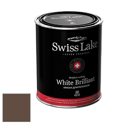 Swiss Lake White Brilliant глубокоматовая краска цвет NC25-0479 English black tea