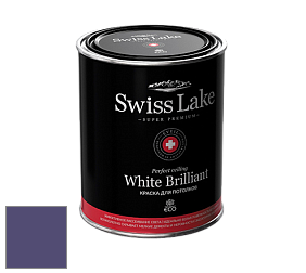 Swiss Lake White Brilliant глубокоматовая краска цвет SL-1907 Plum shade