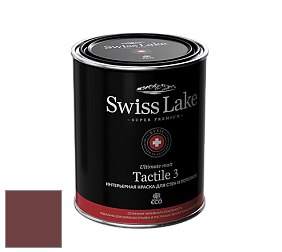 Swiss Lake Tactile 3 глубокоматовая краска цвет NC33-0712 Red wine