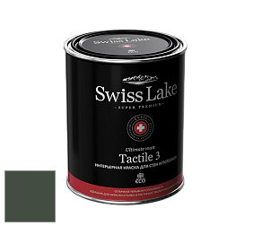 Swiss Lake Tactile 3 глубокоматовая краска цвет SL-2719 Black spruce