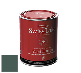 Swiss Lake Semi-matt 20 полуматовая моющаяся краска цвет SL-2657 Deep grass green