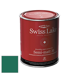 Swiss Lake Semi-matt 20 полуматовая моющаяся краска цвет SL-2509 Green algae