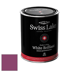 Swiss Lake White Brilliant глубокоматовая краска цвет SL-1393 Ripe plum