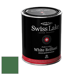 Swiss Lake White Brilliant глубокоматовая краска цвет SL-2506 Palm frond