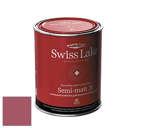 Swiss Lake Semi-matt 20 полуматовая моющаяся краска цвет SL-1415 Red phantasy