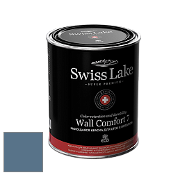 Swiss Lake Wall Comfort 7 матовая краска цвет NC27-0533 Polynesien blue