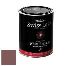 Swiss Lake White Brilliant глубокоматовая краска цвет NC33-0707 Red terracotta