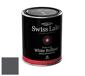Swiss Lake White Brilliant глубокоматовая краска цвет SL-2948 Black panther