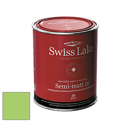 Swiss Lake Semi-matt 20 полуматовая моющаяся краска цвет NCS S 0560-G30Y 