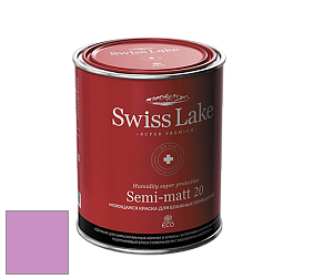 Swiss Lake Semi-matt 20 полуматовая моющаяся краска цвет NCS S 1050-R40B 