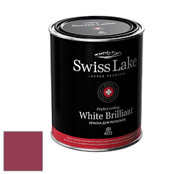 Swiss Lake White Brilliant глубокоматовая краска цвет SL-1390 Merlot